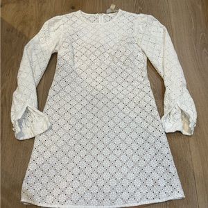 Michael Kors Eyelet White Dress